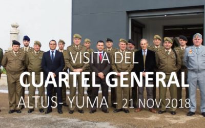 YUMA RECIBE LA VISITA DEL CUARTEL GENERAL EN SUS INSTALACIONES