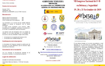 VII Congreso Nacional de I+D en Defensa y Seguridad