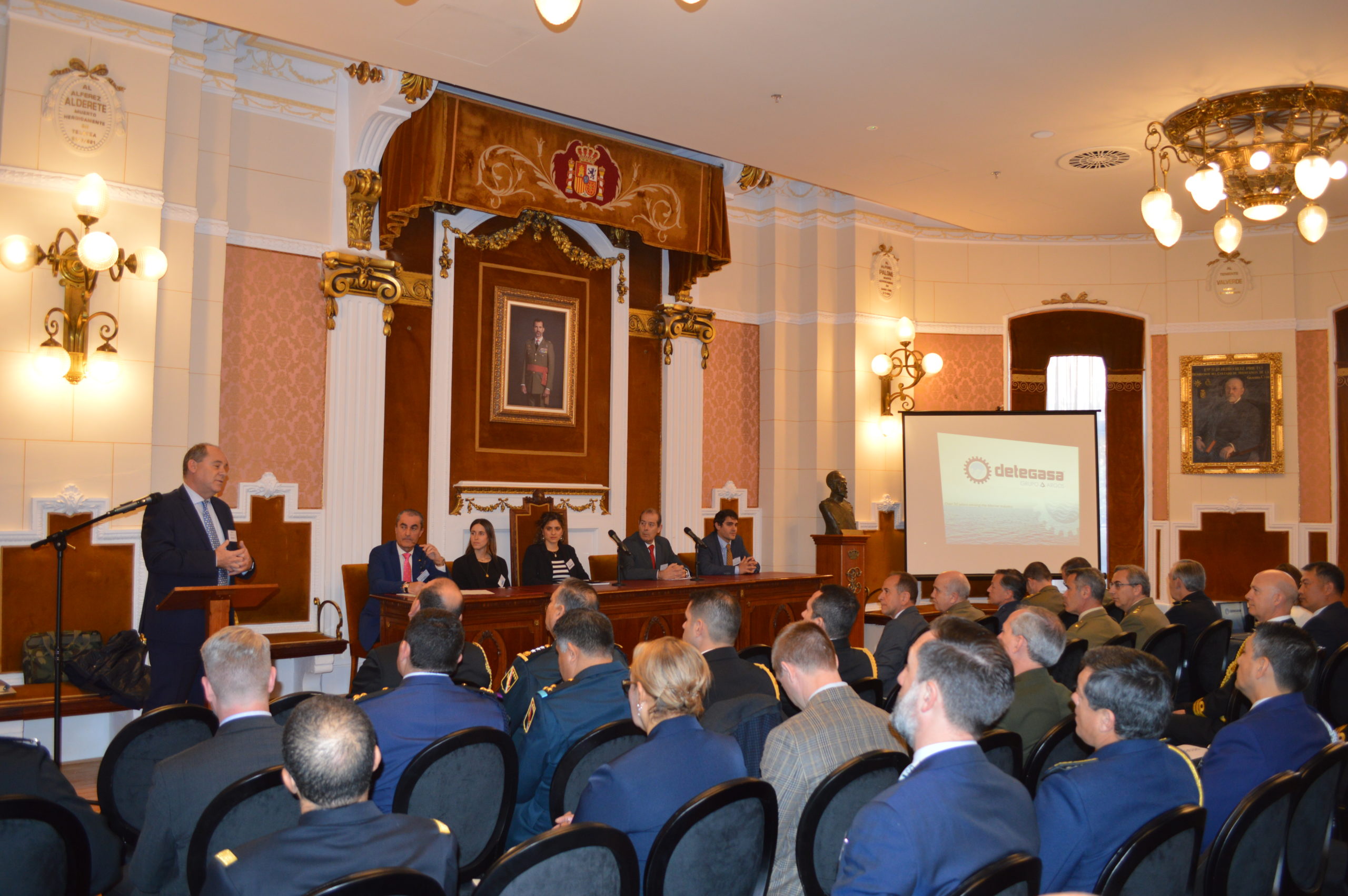 Jornada con Agregados de Defensa, Militares, Navales, Aéreos y de