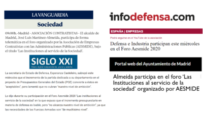 La repercusión en RRSS y Prensa del Foro anual AESMIDE