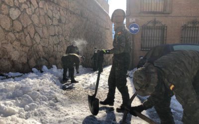 Video: La exhaustiva labor de las Fuerzas Armadas posterior a la borrasca Filomena y la ola de frío