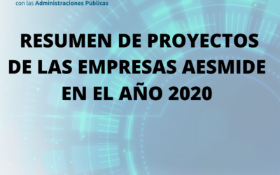 Conoce todos los proyectos de nuestras empresas asociadas durante el año 2020