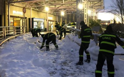 La gran labor de las Fuerzas Armadas tras los estragos de la borrasca Filomena