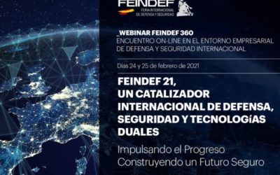 FEINDEF360, encuentro digital sobre el entorno empresarial de Defensa y Seguridad Internacional organizado por FEINDEF, se celebrará los días 24 y 25 de febrero