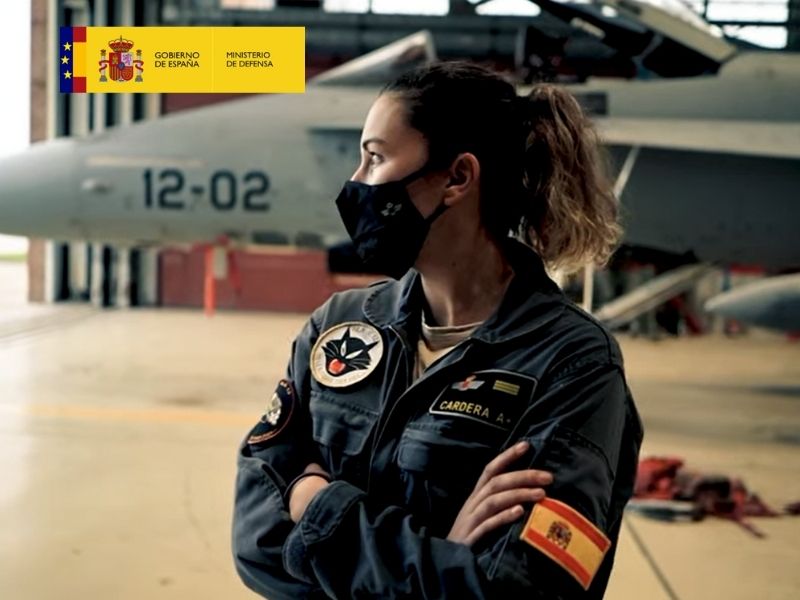 El Ministerio de Defensa rinde homenaje a las militares españolas por el Día de la Mujer