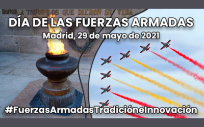 El 29 de mayo se celebrará el Día de las Fuerzas Armadas, en el que se rendirá homenaje a los Ejércitos y la Armada por defender la paz, la seguridad y la libertad, dentro y fuera de nuestras fronteras.