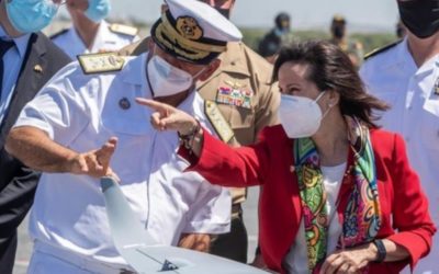 La ministra de Defensa, Margarita Robles, refuerza las relaciones militares con Estados Unidos debido a la crisis afgana