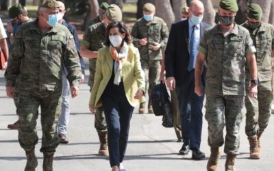La ministra de Defensa visita el Mando de Operaciones Especiales tras la participación de una de sus unidades en la evacuación de Afganistán
