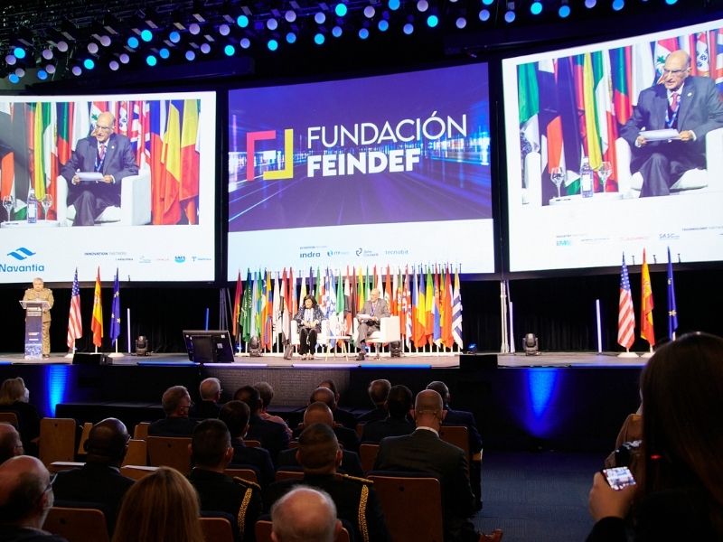 Gran éxito en la inauguración de FEINDEF 21, la feria internacional de Defensa y Seguridad