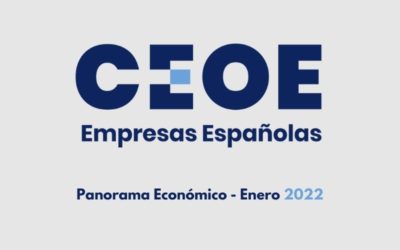 La CEOE publica la edición enero 2022 del Panorama Económico de la economía española e internacional