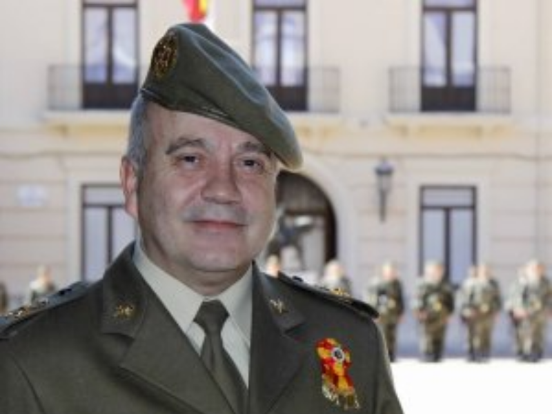 The Army Brigadier General Luis Manuel López González, new technical director of AESMIDE