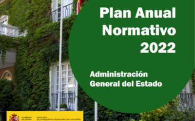 El Consejo de Ministros aprueba el Plan Anual Normativo de la Administración General del Estado para 2022 (PAN-22)