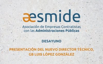 AESMIDE celebra un desayuno con sus asociados para presentar al nuevo director técnico, GB Luis López González