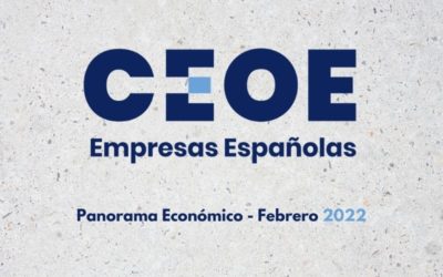La CEOE publica la edición febrero 2022 del Panorama Económico de la economía española e internacional