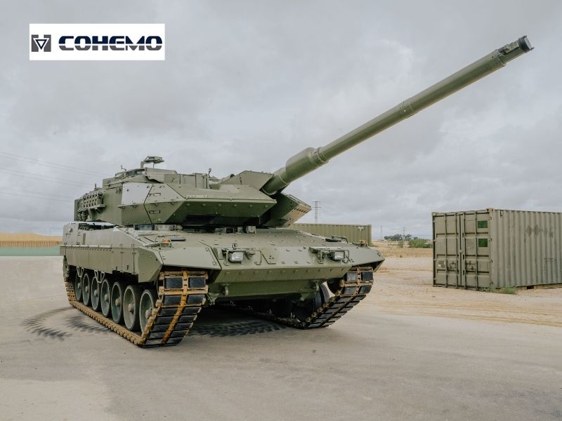 El Ejército de Tierra español compra filtros a COHEMO, asociado de AESMIDE, para los vehículos Leopardo 2E y Leopard 2A4