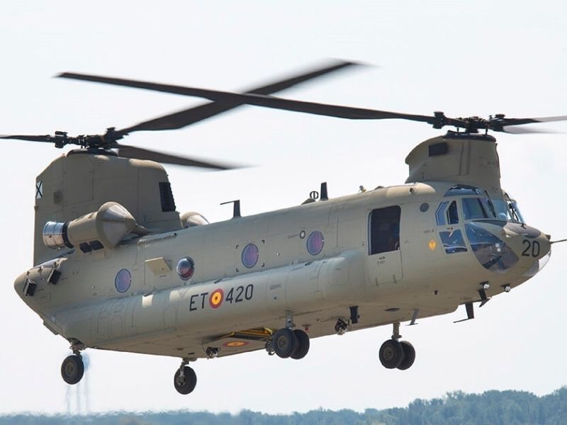 Presentación de la versión modernizada de los CH-47 ‘Chinook’