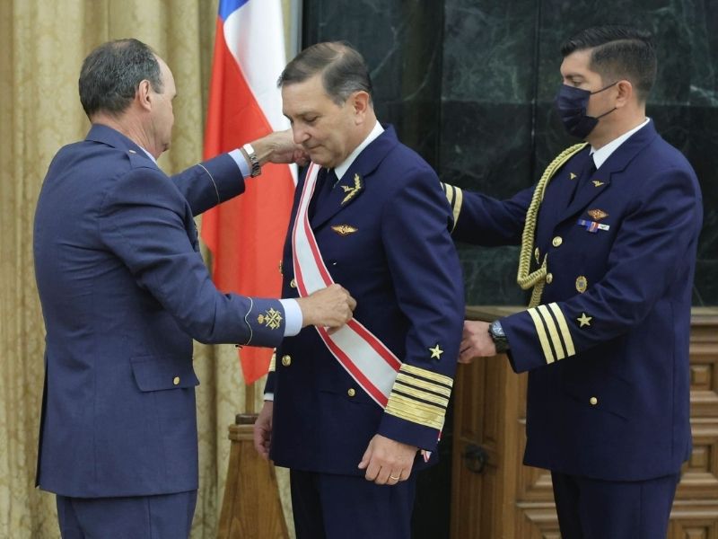 Visita oficial a España del comandante en jefe de la Fuerza Aérea de Chile
