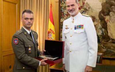 Felipe VI clausura el XXIII Curso de Estado Mayor de las Fuerzas Armadas en el CESEDEN