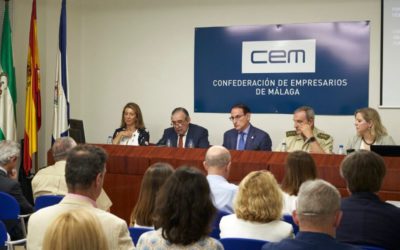Aesmide en la Presentación de FEINDEF ante La Confederación de Empresarios de Málaga