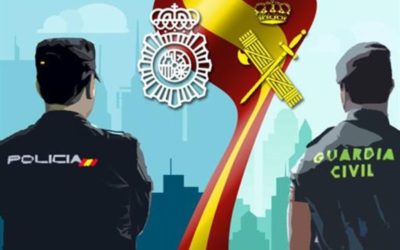 España supera los 154.500 efectivos de Policía Nacional y Guardia Civil y roza el récord histórico en número de agentes