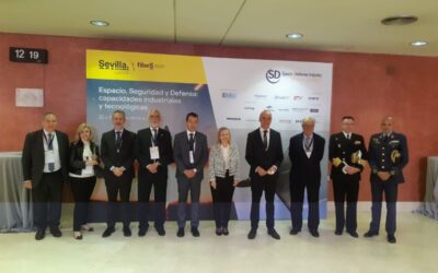 La secretaria de Estado de Defensa participa en el acto de inauguración del Space & Defense Industry Sevilla Summi