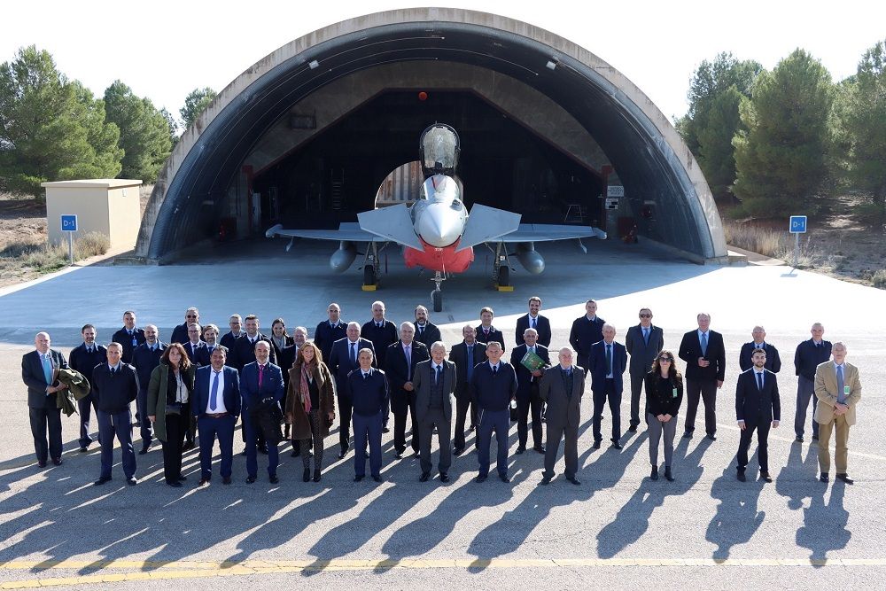 AESMIDE visita la Base Aérea Los Llanos de Albacete