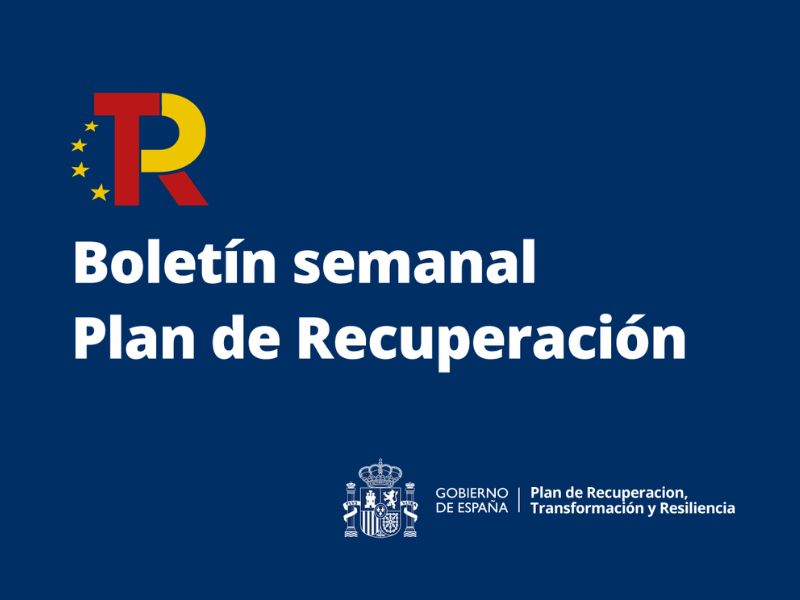 Boletín semanal del Plan de Recuperación (07-13 enero 2023)