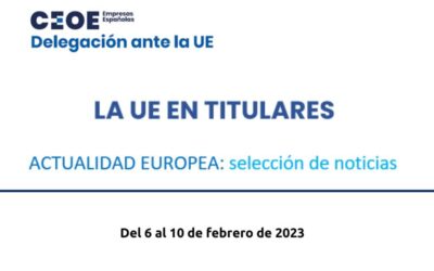 ACTUALIDAD EUROPEA: selección de noticias