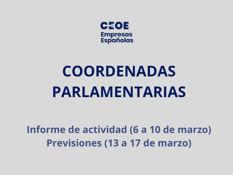 «Coordenadas Parlamentarias”