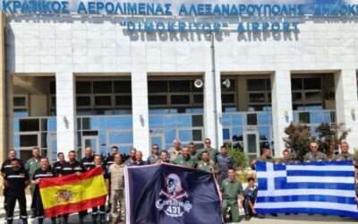 El 43 Grupo y efectivos de la UME vuelven a casa tras su apoyo a Grecia