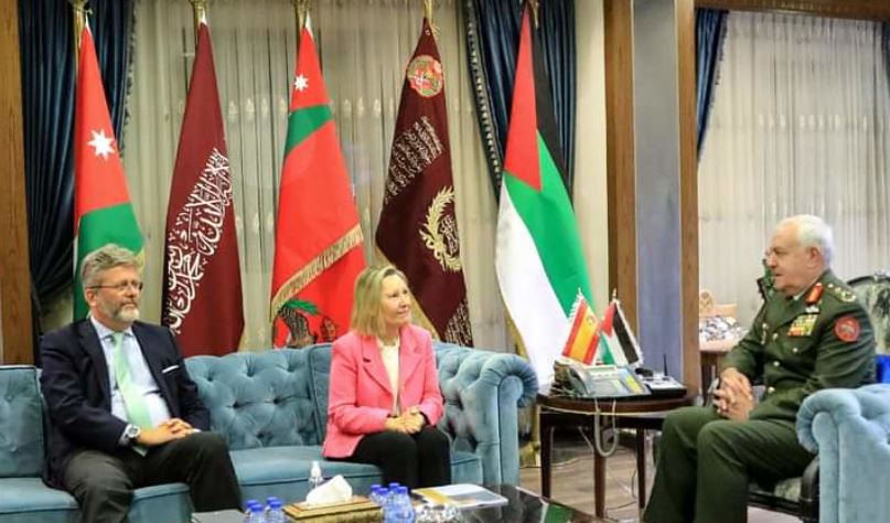 La secretaria de Estado de Defensa viaja a Jordania para reforzar las relaciones bilaterales en materia de seguridad y defensa