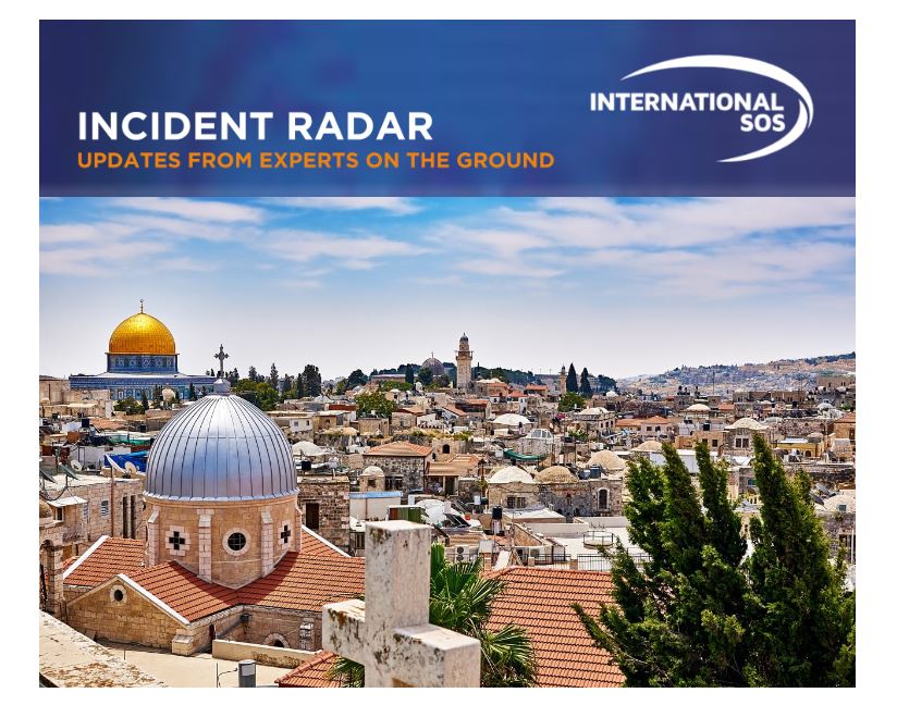 LIVE INCIDENT RADAR: ISRAEL