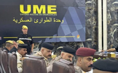 ​La UME viaja a Oriente Próximo para asesorar en emergencias a oficiales de Tierra de Irak