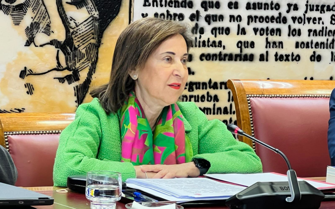 La ministra de Defensa destaca el liderazgo de España en las misiones internacionales para contribuir a la paz y seguridad