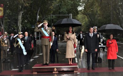 Desfile militar en el Dia de la Fiesta Nacional de 2024