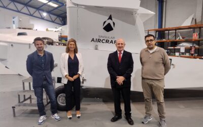 AESMIDE visita las instalaciones de Singular Aircraft en Barcelona.