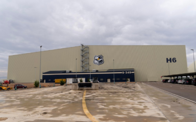 Nuevo hangar para la flota de A400M en la base aérea de Zaragoza