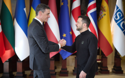 Pedro Sánchez anuncia en Kiev un nuevo paquete de asistencia militar para Ucrania por valor de 1.000 millones de euros en 2025