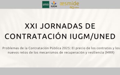 Aesmide en colaboración con el IUGM celebrará las XXI Jornadas de Contratación