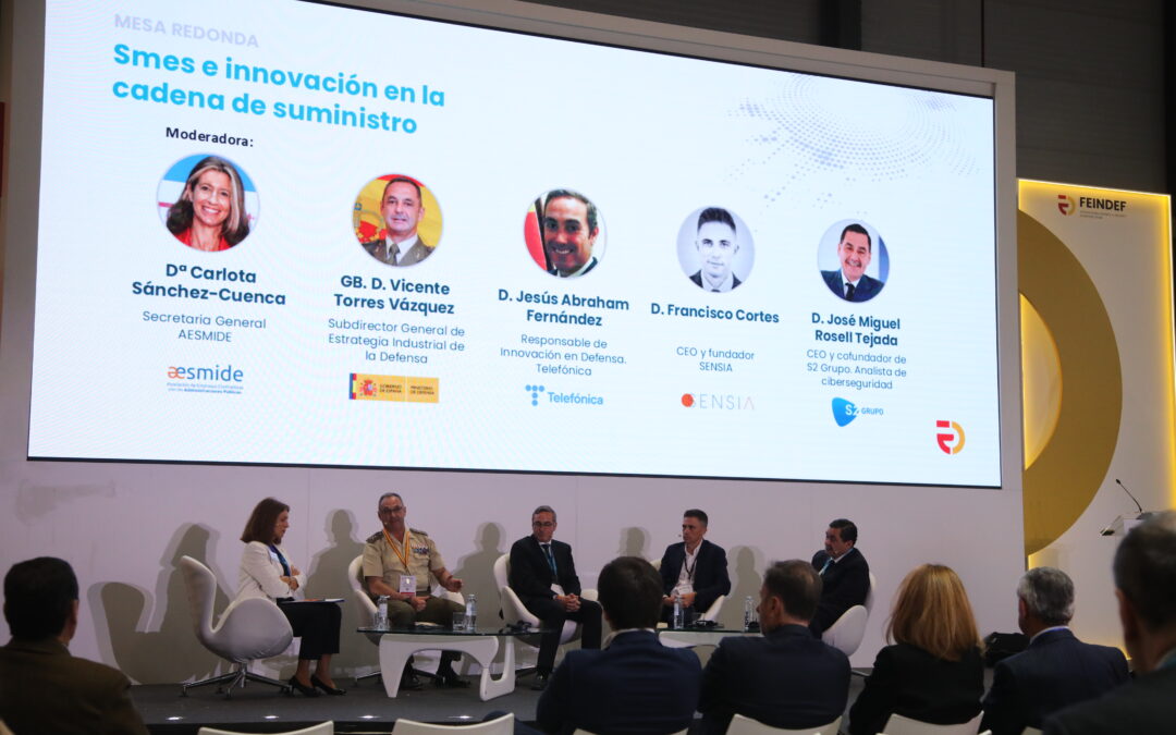 AESMIDE en FEINDEF 2025: Mesa redonda sobre «SMEs e innovación en la cadena de suministro»