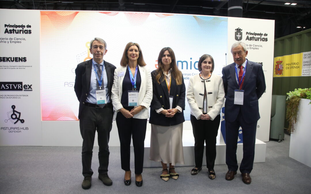 AESMIDE y el HUB de Asturias Firman un Protocolo General de Colaboración en FEINDEF 2025