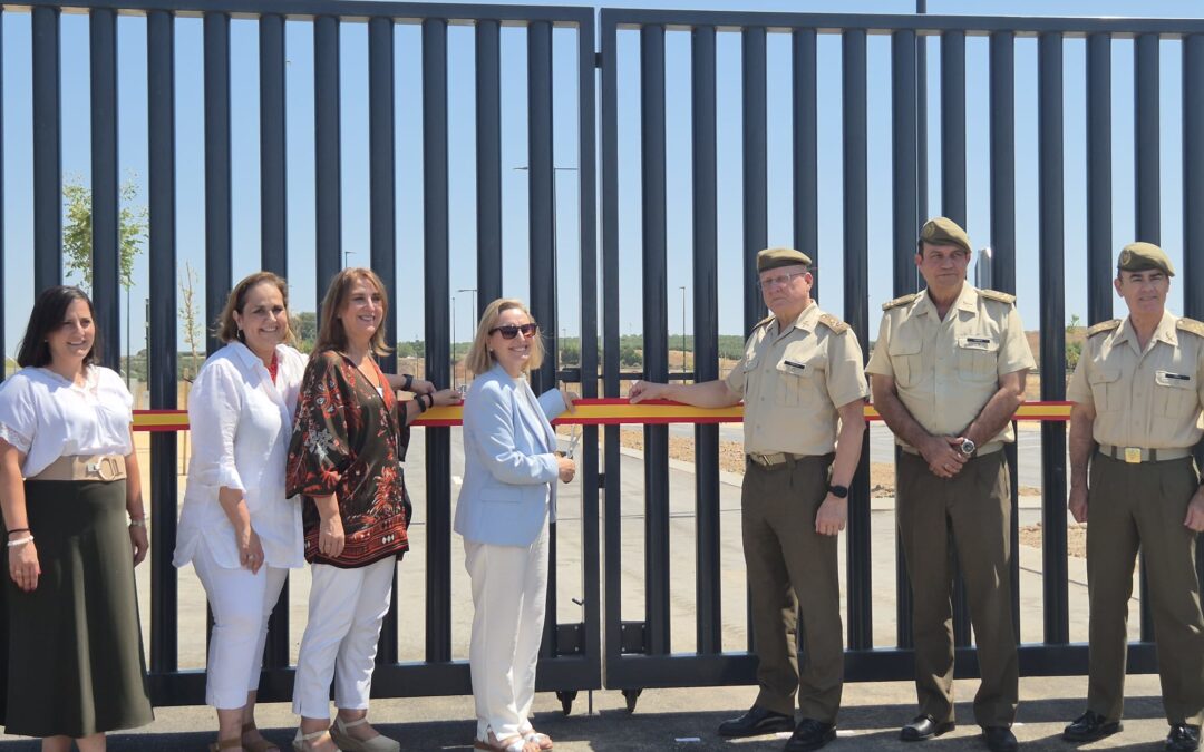Recepción oficial de las obras que impulsan la nueva base logística militar en Córdoba