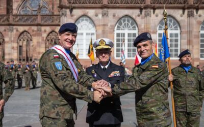 El teniente general Aroldo Lázaro ya es el comandante del Eurocuerpo