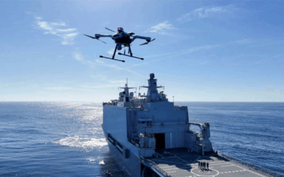 Telefónica impulsa una innovadora prueba operativa de redes 5G a bordo de un buque de la OTAN