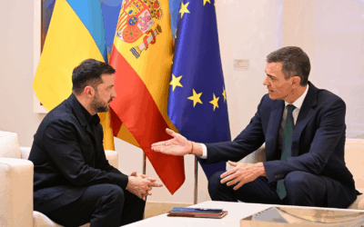 El presidente del Gobierno anuncia la movilización de 817 millones de euros para reforzar la defensa de Ucrania y acelerar su reconstrucción