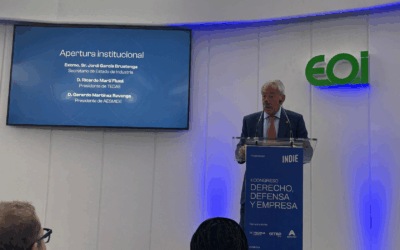 Aesmide participa en la apertura institucional del II Congreso de Derecho, Defensa y Empresa