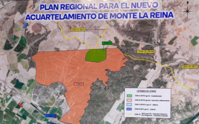 El Ministerio de Defensa impulsa la segunda fase de urbanización del acuartelamiento Monte la Reina con casi 14 millones de euros