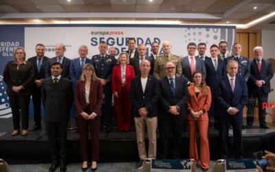 El presidente de AESMIDE participa en la II Jornada de Seguridad y Defensa Global junto a la Secretaria de Estado de Defensa