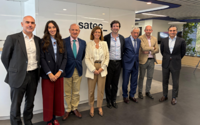 AESMIDE mantiene un encuentro institucional con su nueva empresa asociada, SATEC