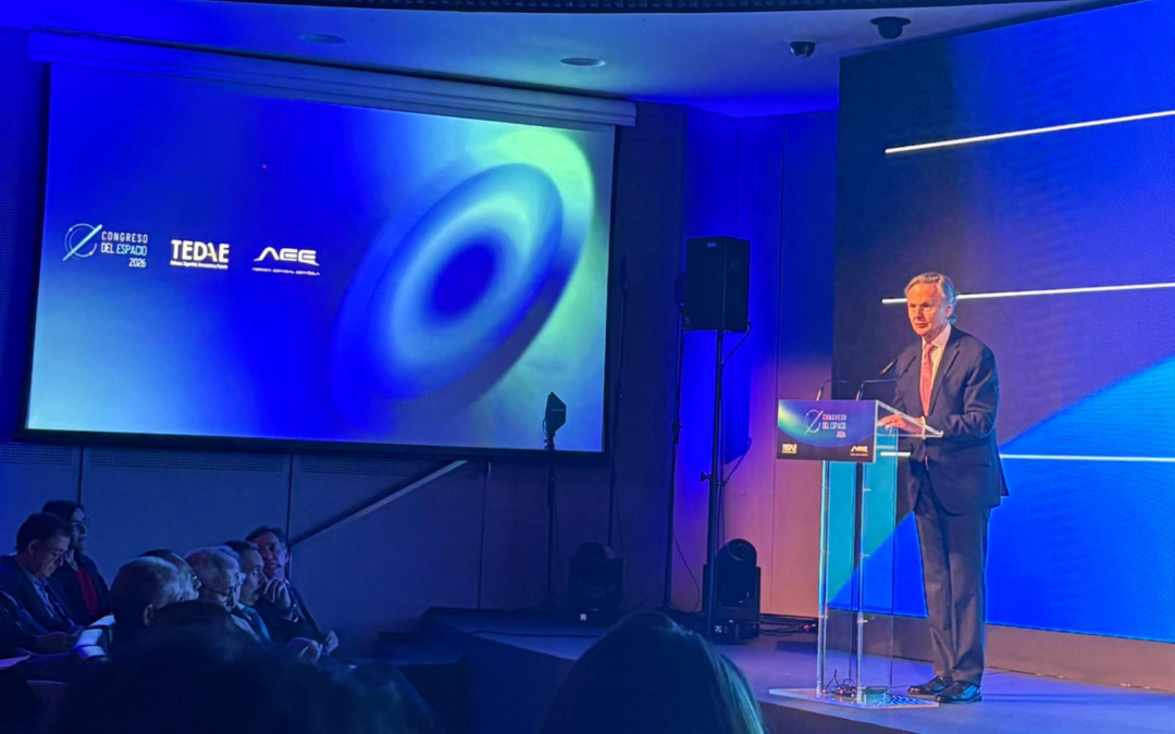AESMIDE asiste al primer día del Congreso del Espacio 2026 🚀
